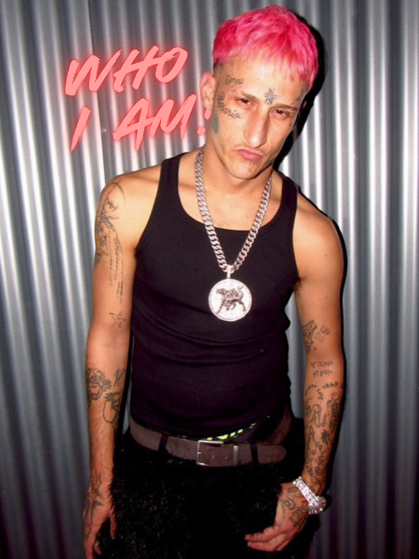 Cuadro Yung Beef "Who I Am!"