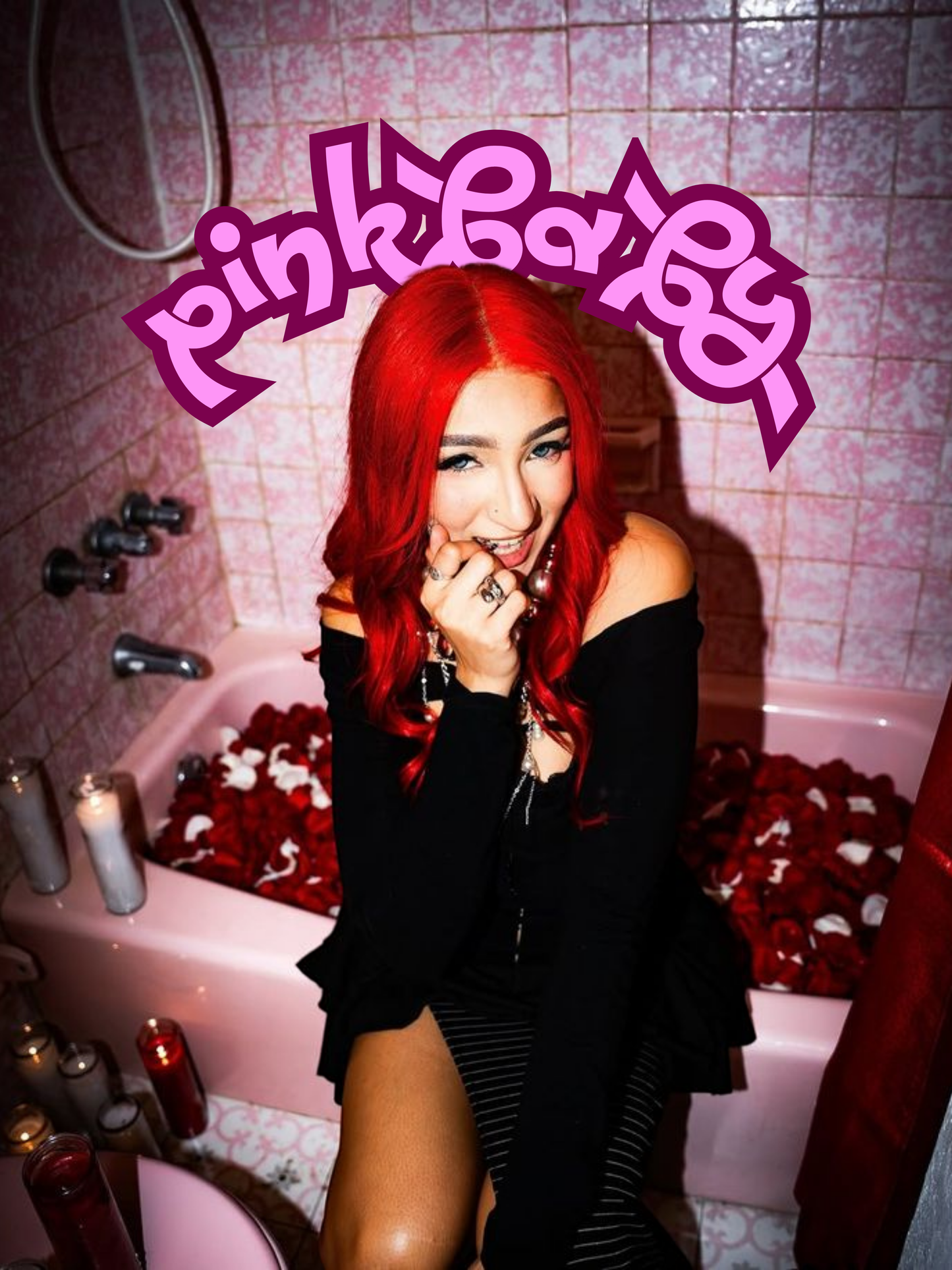 Cuadro De La Rose "pinkbaby"