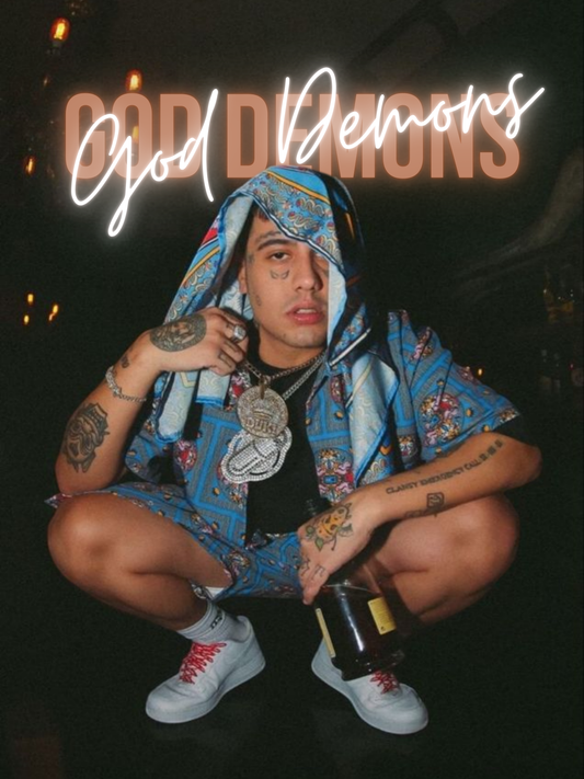 Cuadro Duki "God Demons"