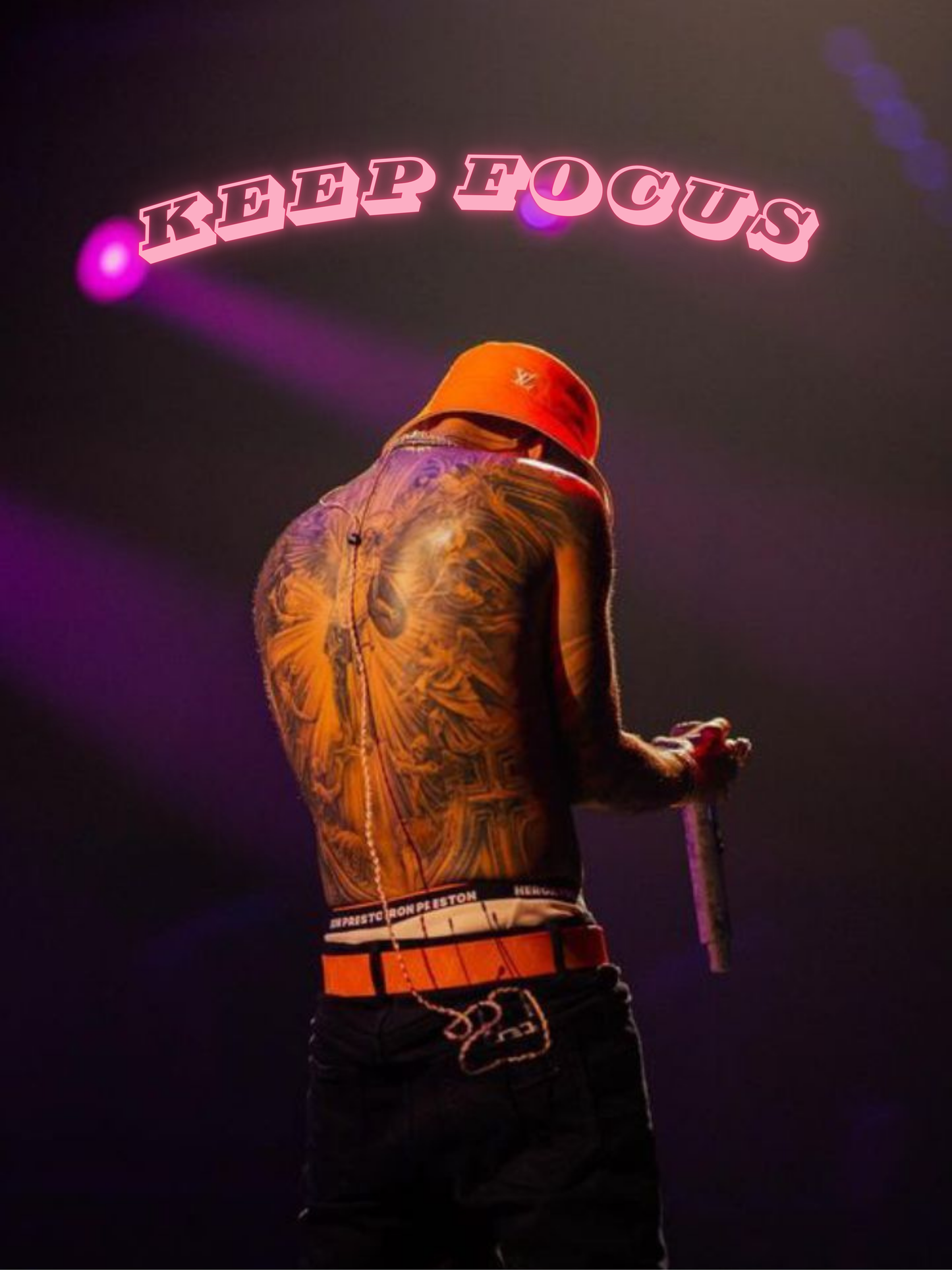 Cuadro Arcangel "Keep Focus"