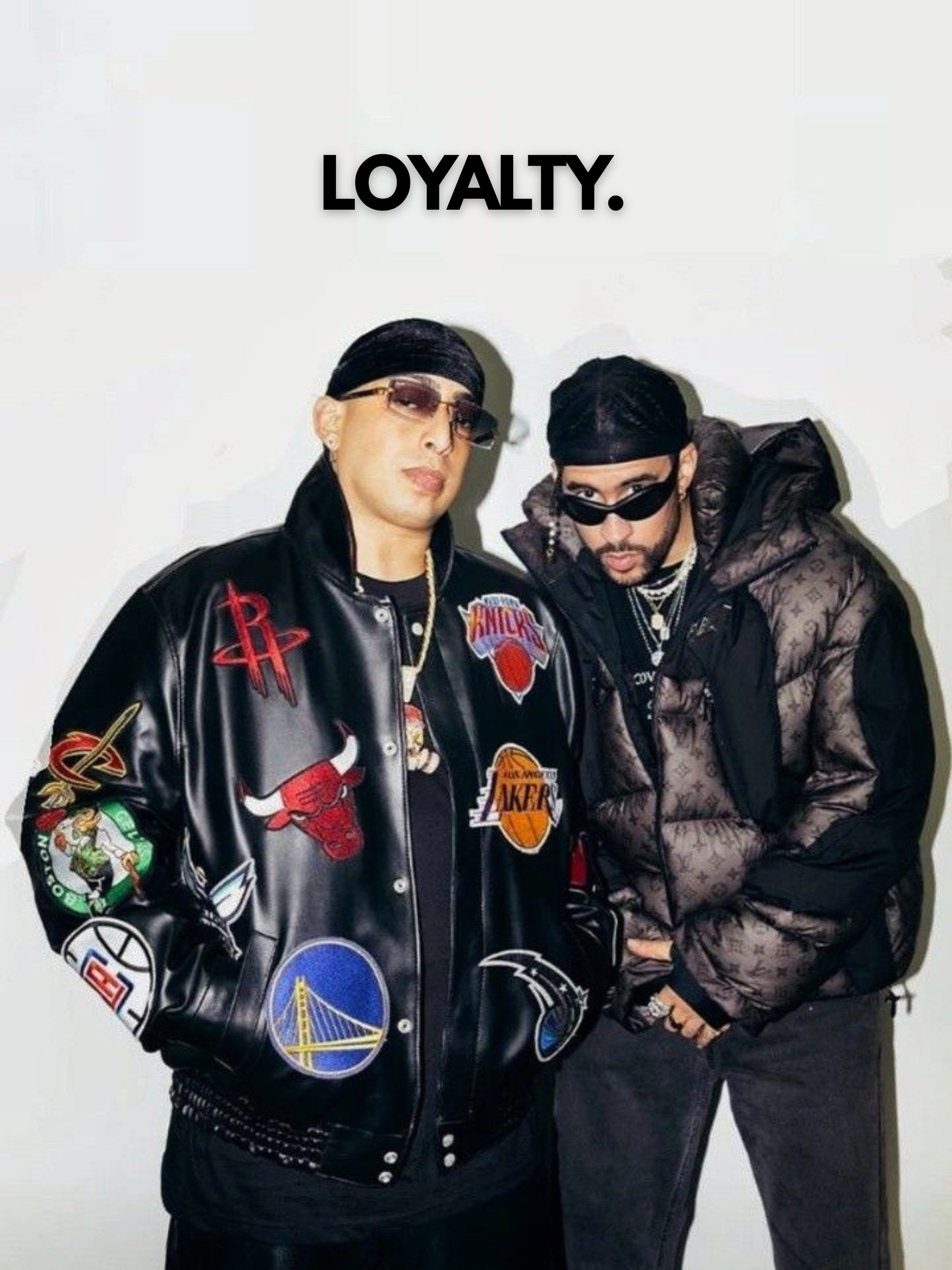 Cuadro Bad Bunny & Ñengo Flow "Loyalty"