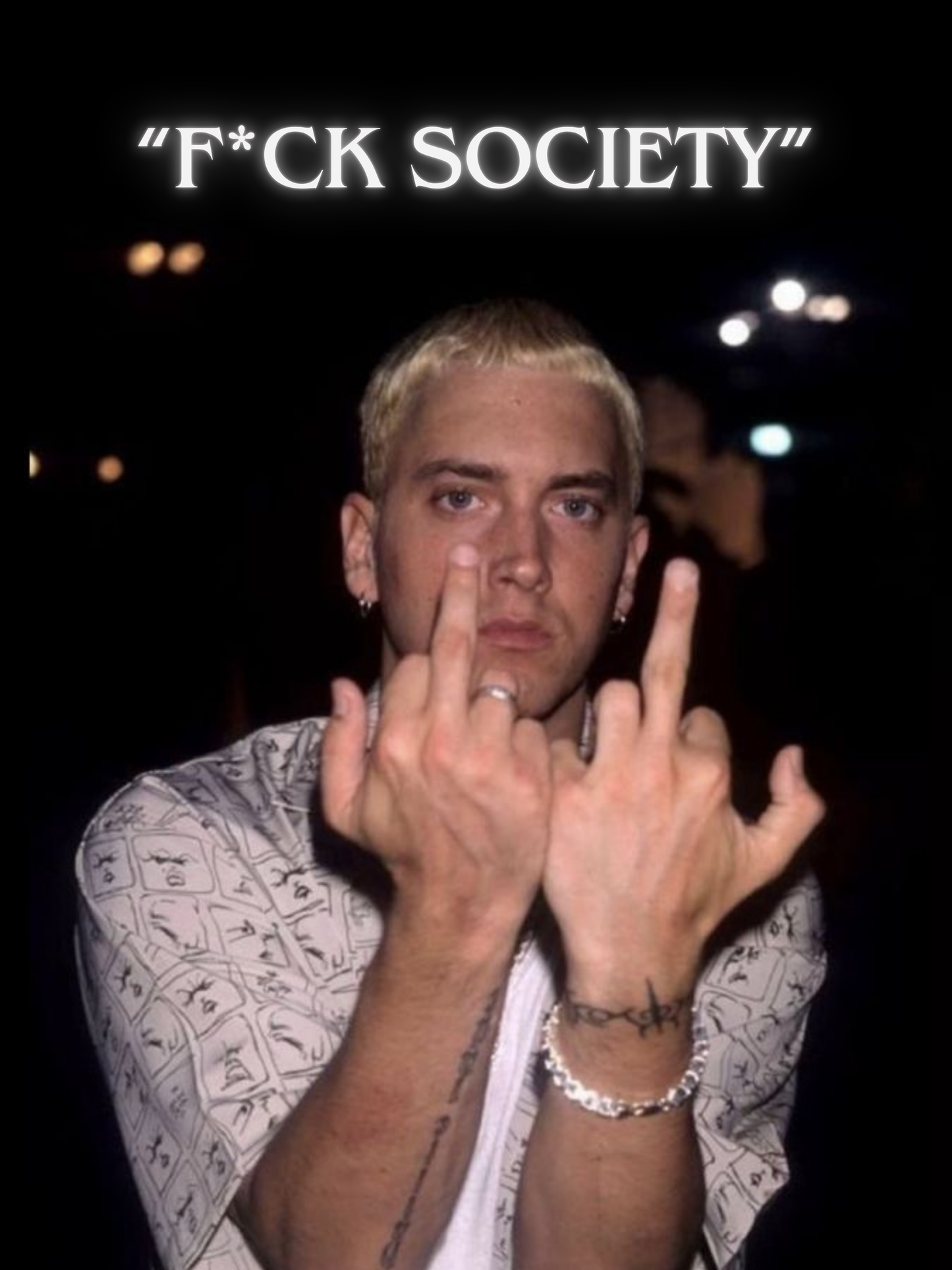 Cuadro EMINEM "F*ck Society"
