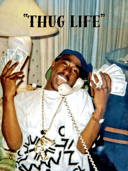 Cuadro 2PAC "Thug Life"