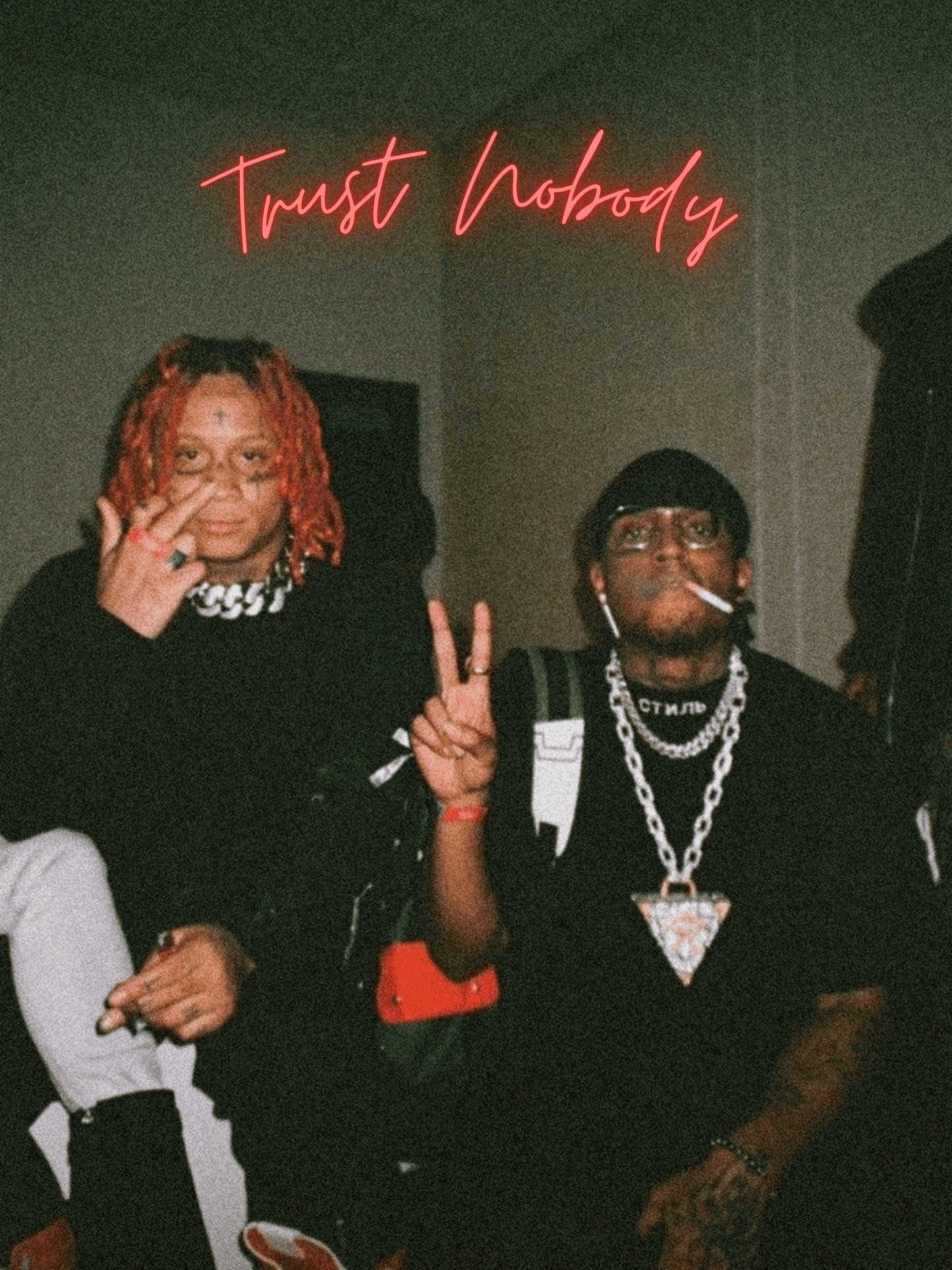 Cuadro Trippie Red "Trust Nobody"