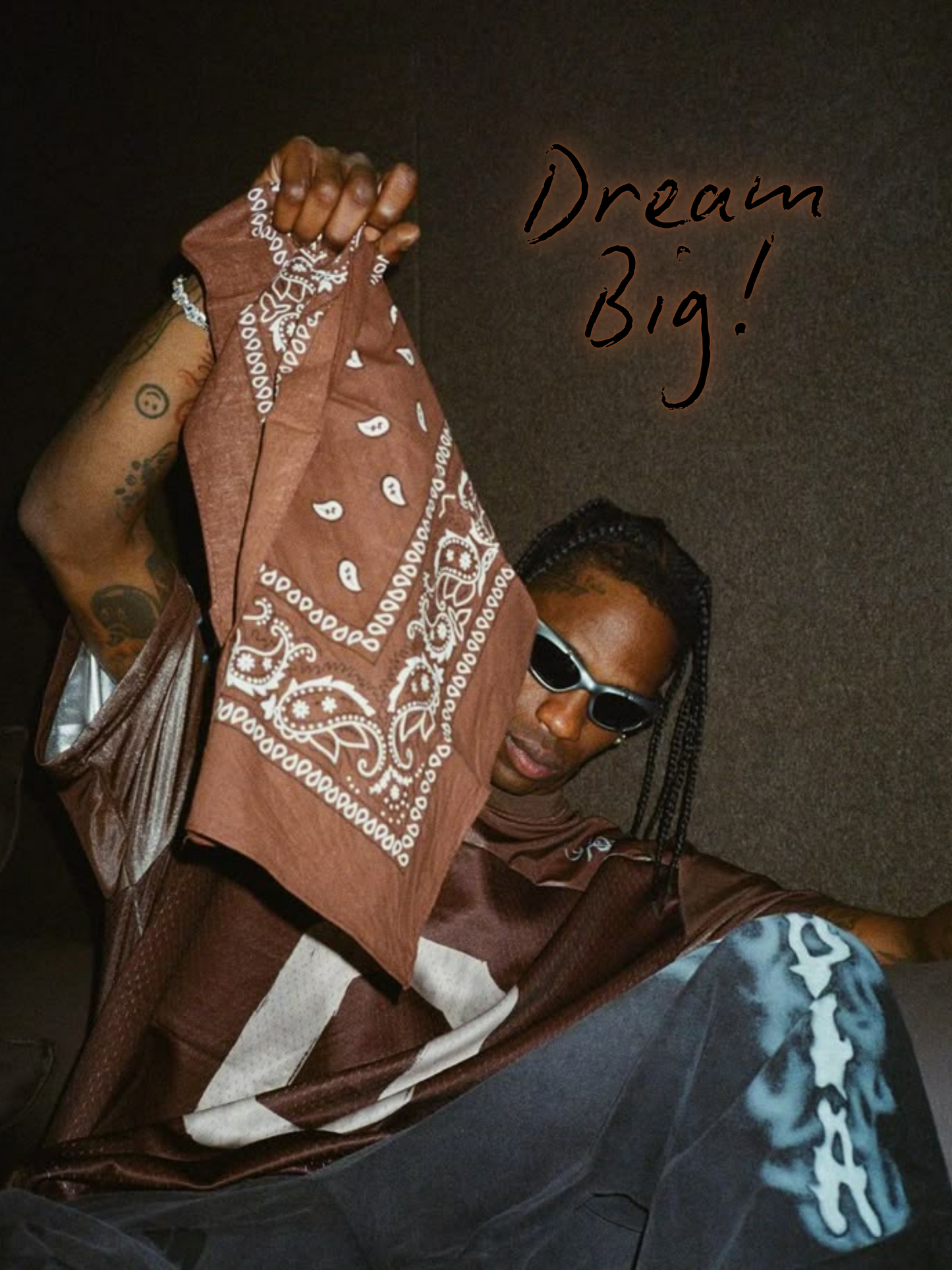Cuadro Travis Scott "Dream Big!"