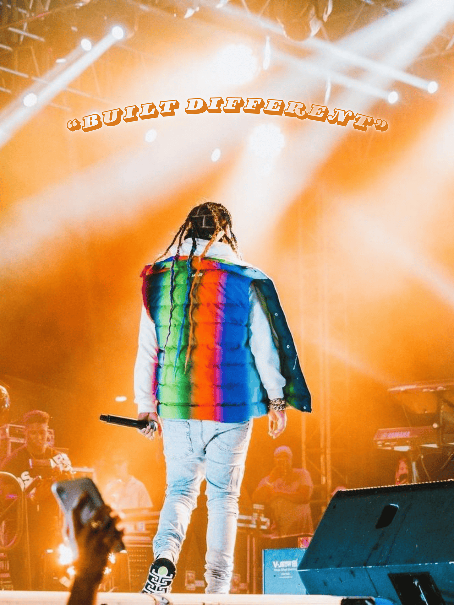 Cuadro 6ix9ine "Built Different"