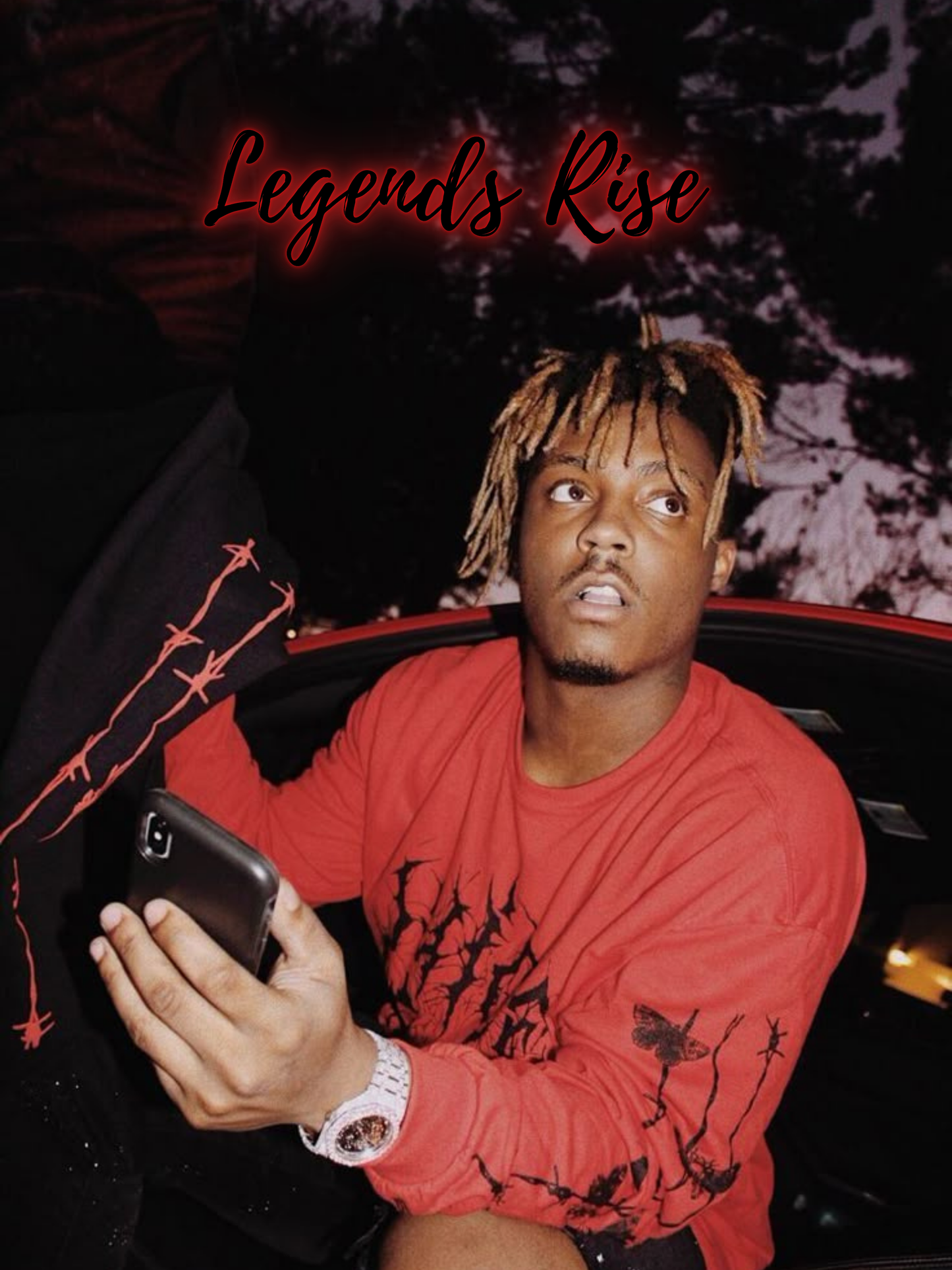 Cuadro Juice Wrld "Legends Rise"
