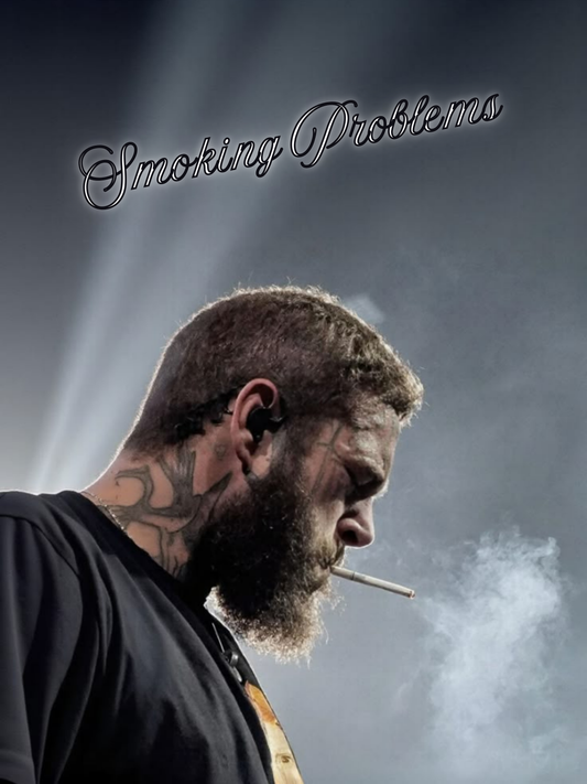 Cuadro Post Malone "Smoking Problems"