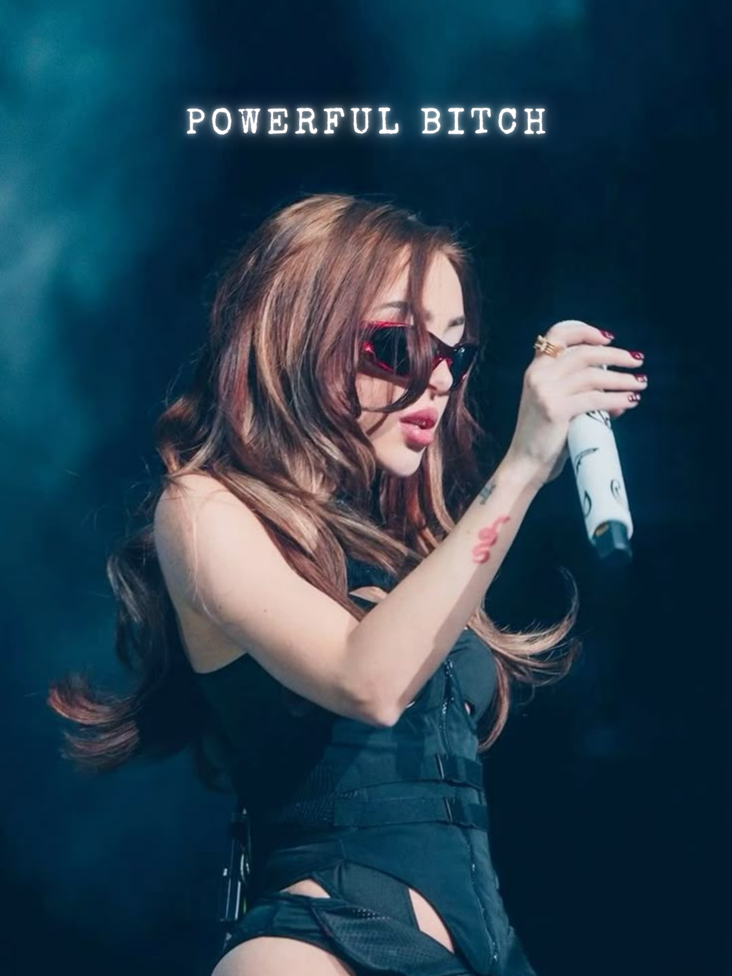 Cuadro Nicky Nicole "Powerful Bitch"