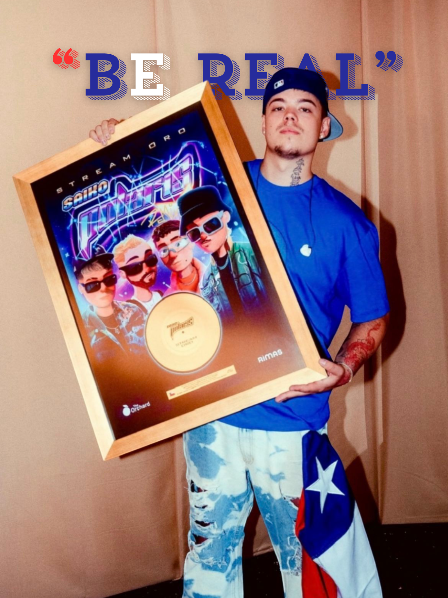Cuadro Saiko "Be Real"