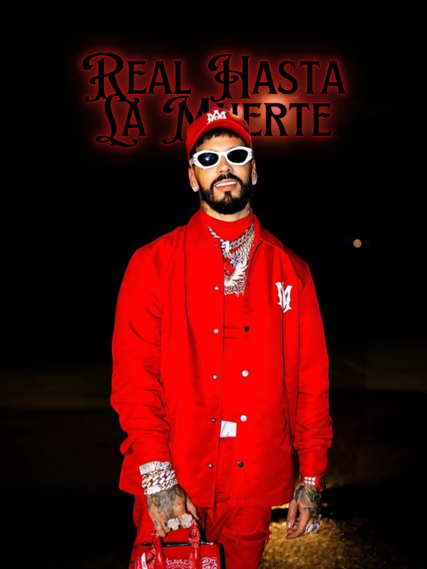 Cuadro Anuel AA "Real Hasta La Muerte"