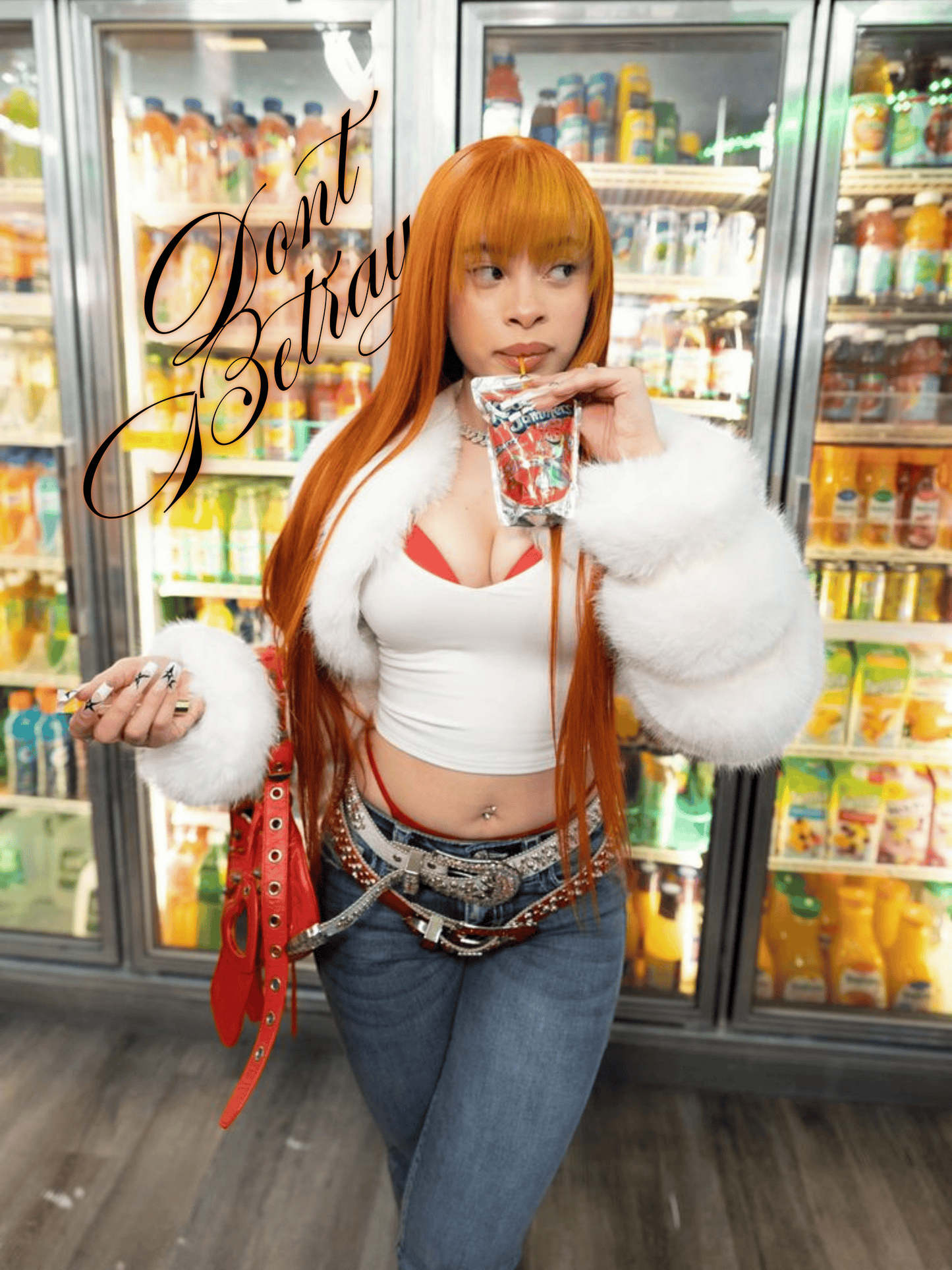 Cuadro Ice Spice "Money Never Sleep"