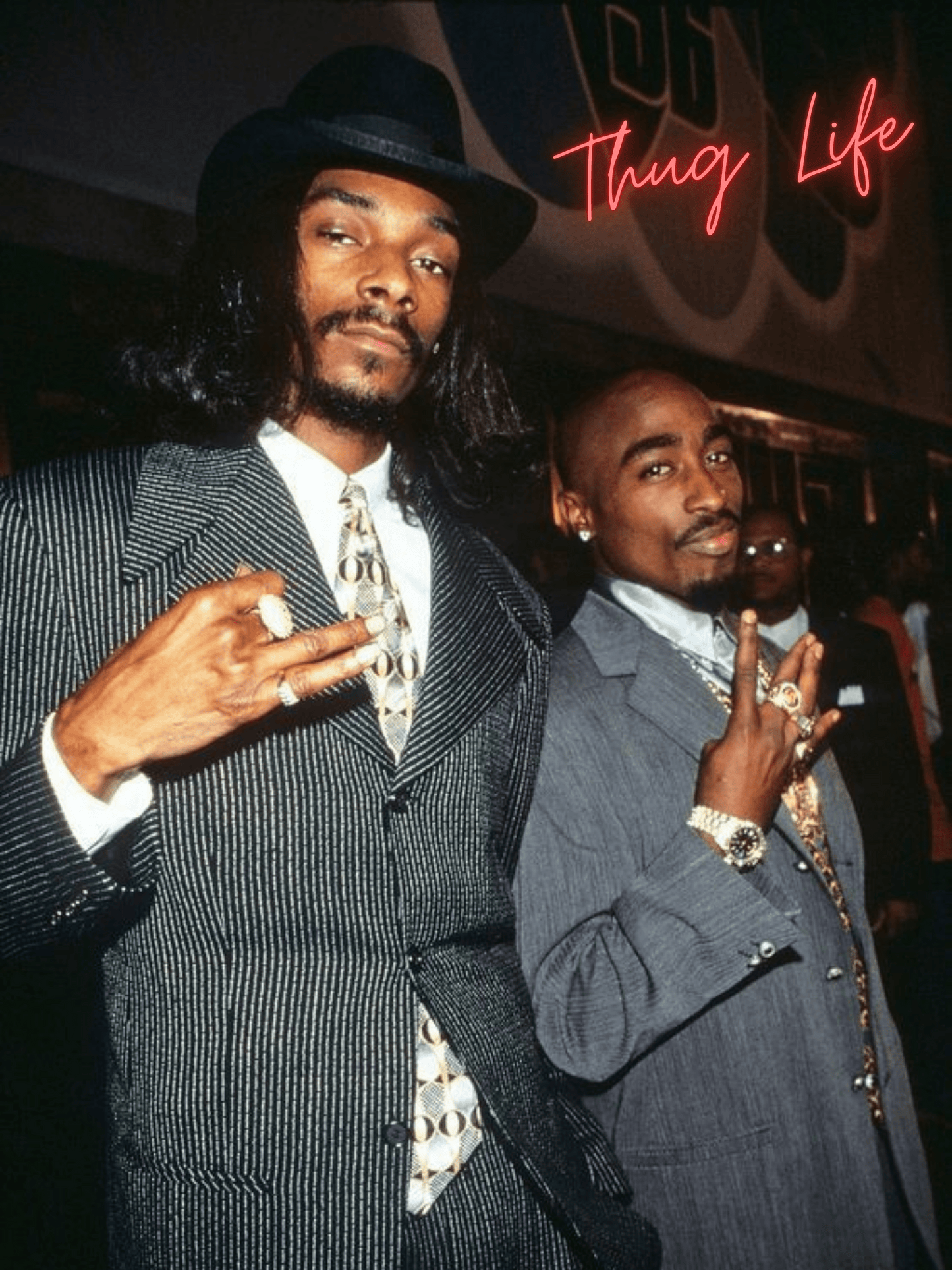 Cuadro Snoop x 2Pac "Thug Life"