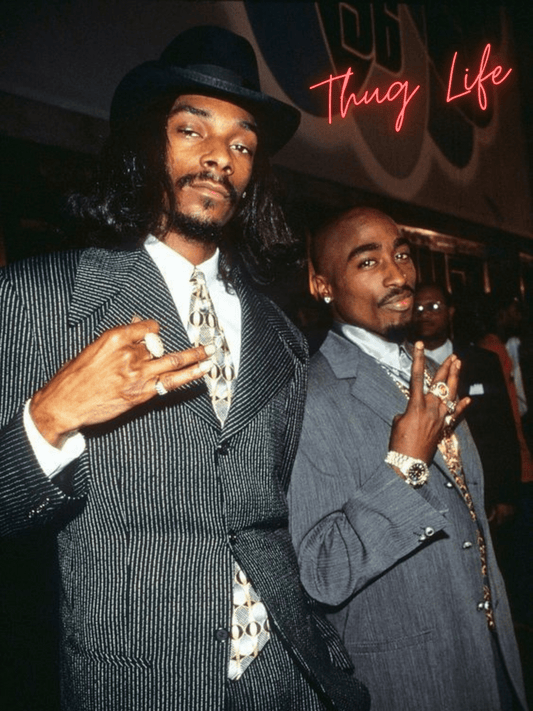 Cuadro Snoop x 2Pac "Thug Life"
