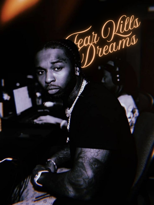 Cuadro Pop Smoke "Fear Kills Dreams"