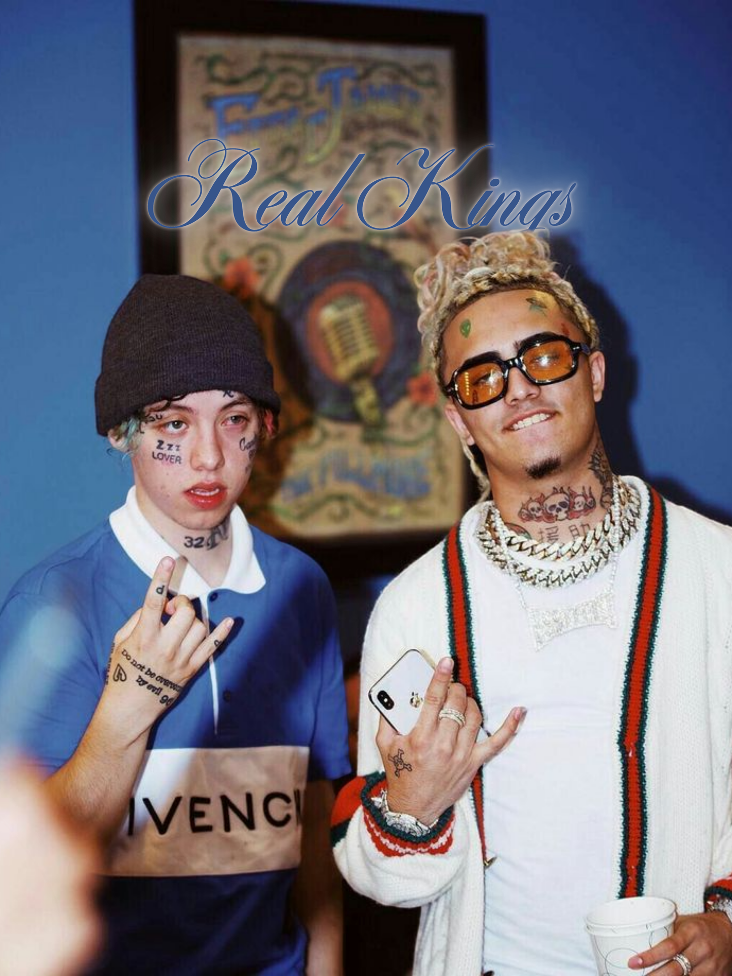 Cuadro Lil Pump & Lil Xan "Real Kings"